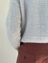 Porcelain Damask Sweater Porcelain Damask Sweater