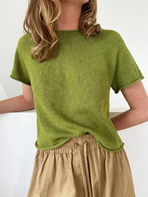 Plain Yoke Tee 28