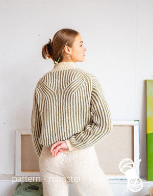 Blomster cardigan
