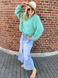 Femja Sweater med smalle ærmer
