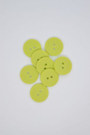 "Lime" Plastknappur 18mm